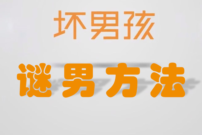 坏男孩龙语《谜男方法》