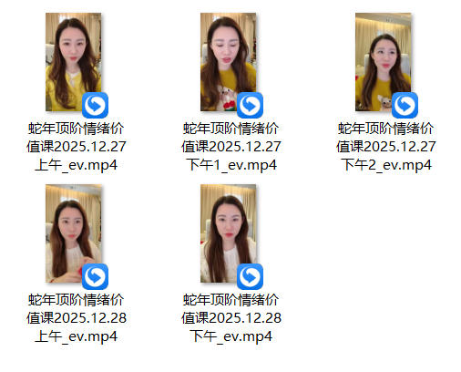 蛇年顶阶情绪价值课