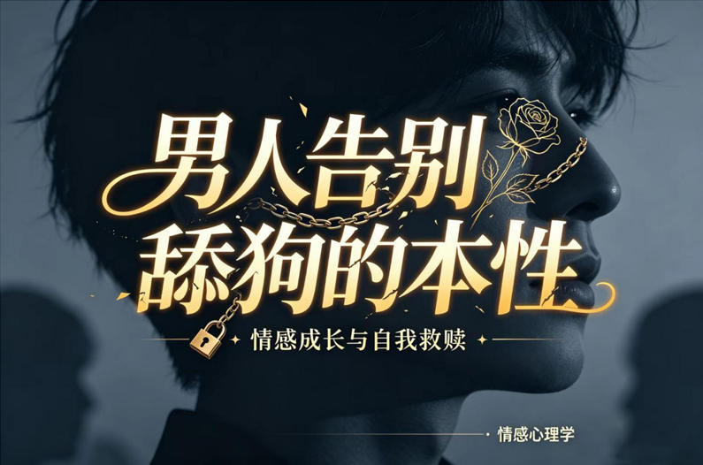 《男人，告别舔狗的本性》PDF